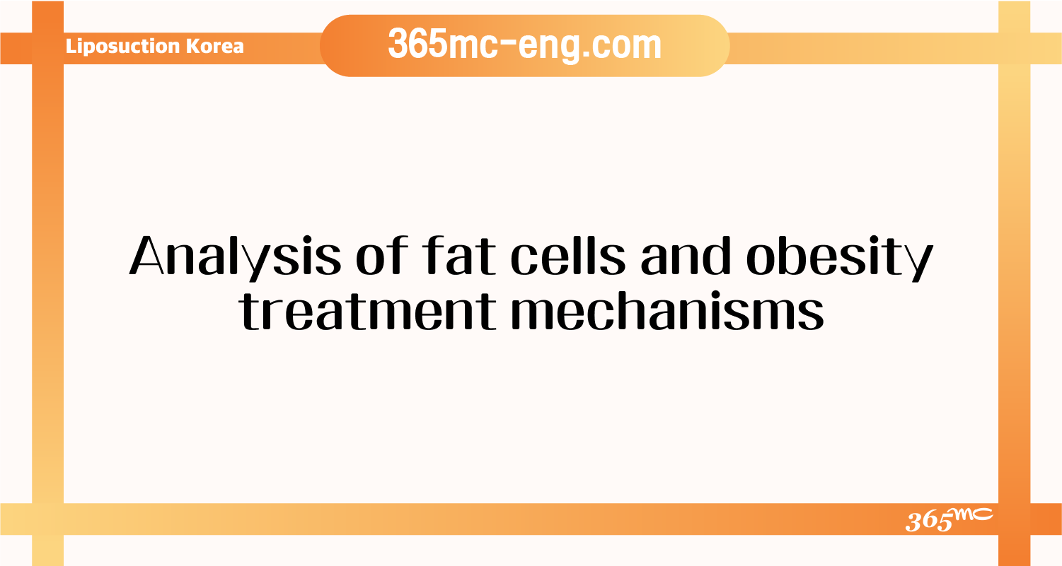 365mc, Suction Fat Analysis Medical Research Institute 365MC