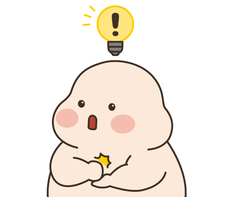 LipoManiac character with lightbulb idea, representing wound care tip